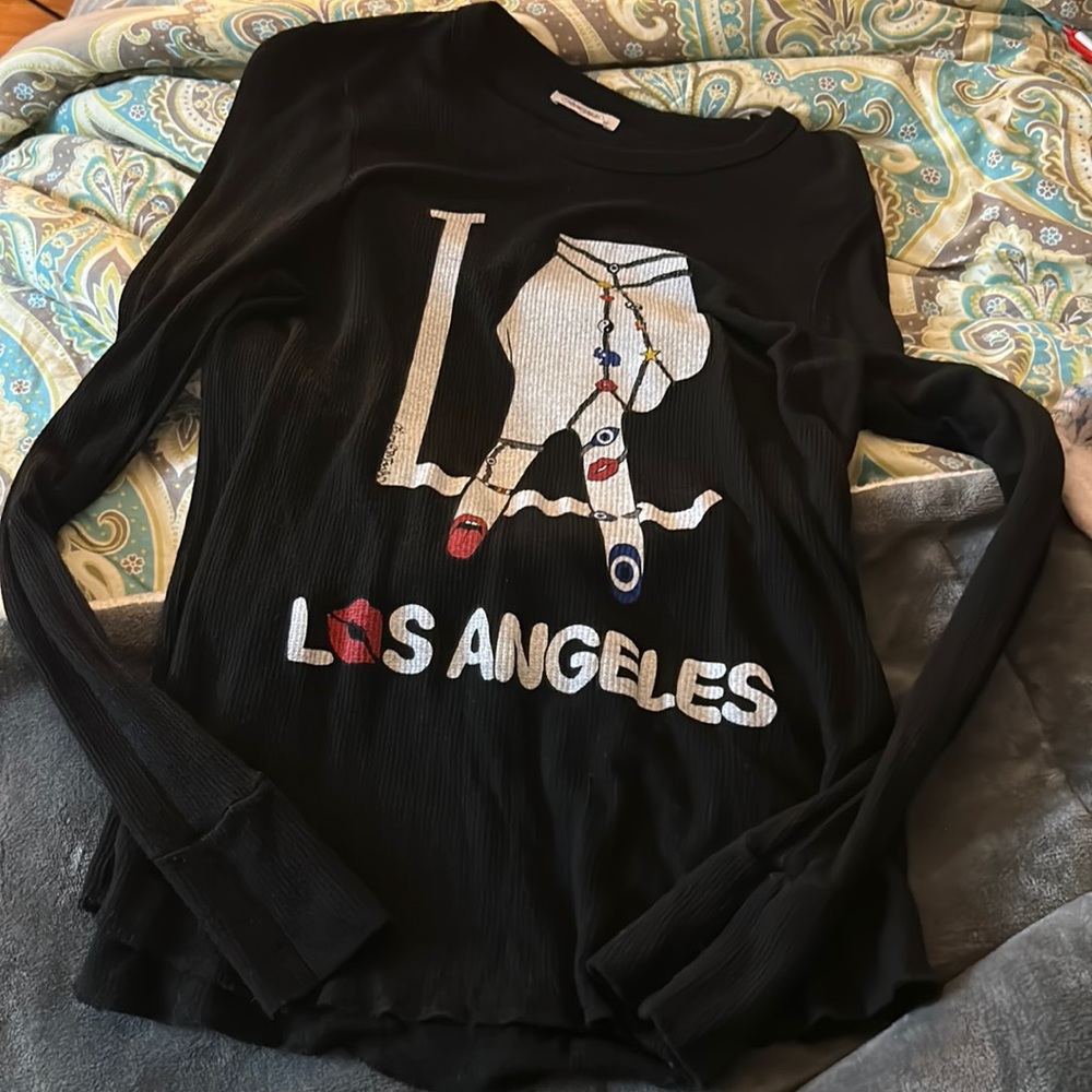 Lauren Moshi Long Sleeve Top - Picture 5 of 9